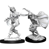 Pathfinder Battles Deep Cuts Unpainted Minis: Female Human Rogue