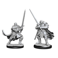 D&D Nolzur's Marvelous Unpainted Miniatures: Half-orc Paladin, Male