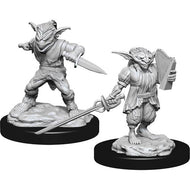 D&D Nolzur's Marvelous Unpainted Miniatures: Male Goblin Rouge & Female Goblin Bard