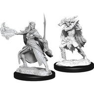 D&D Nolzur's Marvelous Unpainted Miniatures: Winter Eladrin & Spring Eladrin