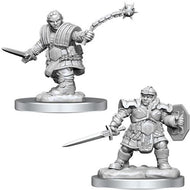 D&D Nolzur's Marvelous Unpainted Minis: W16 Dwarf Fighter