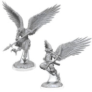 D&D Nolzur's Marvelous Unpainted Minis: W17 Aarakocra Fighters