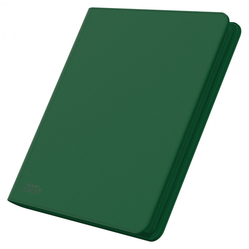 Ultimate Guard Zipfolio 480 - 24 Pocket XenoSkin Quadrow Portfolio, Green 